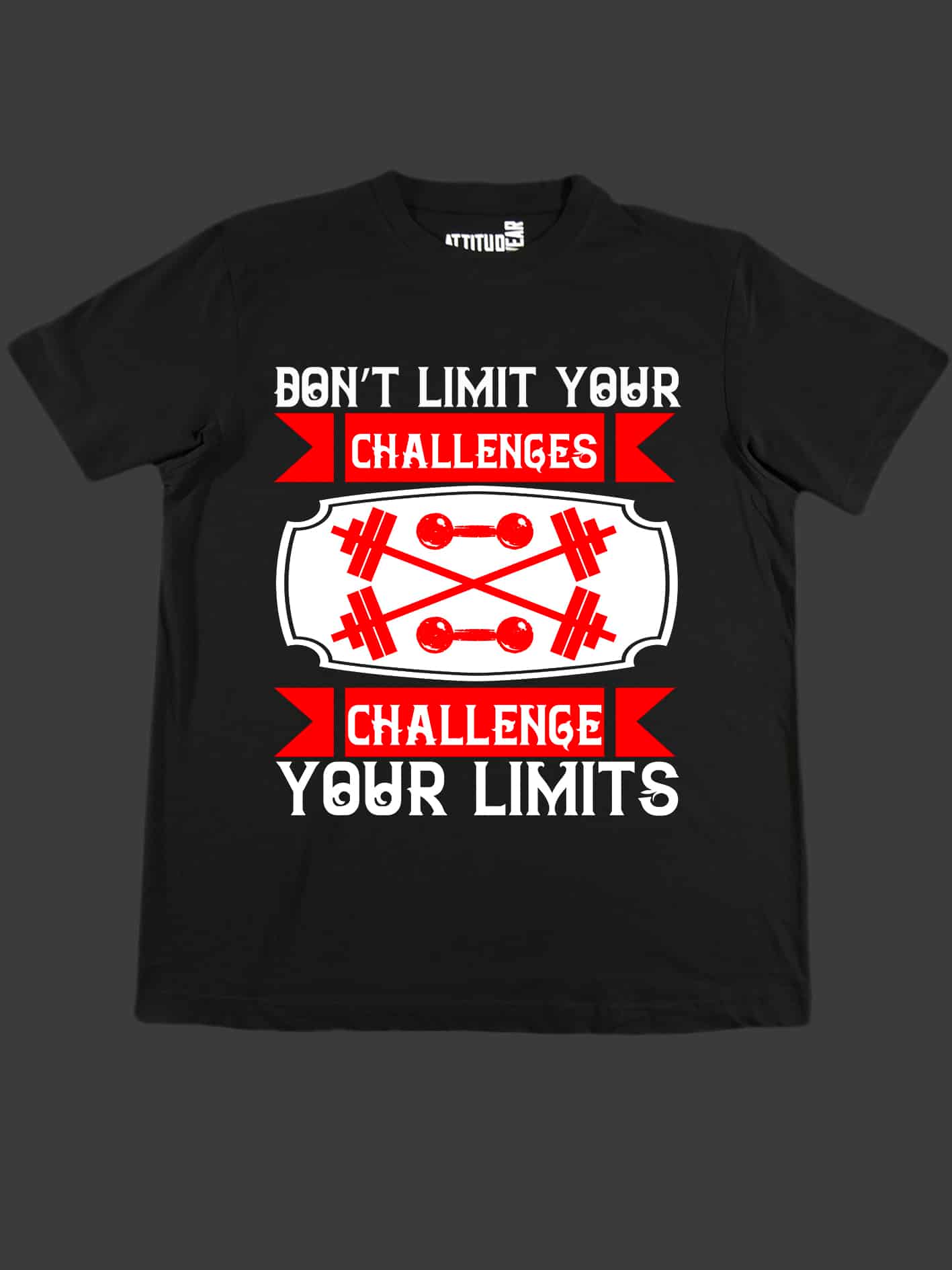 challenge fitness t-shirt
