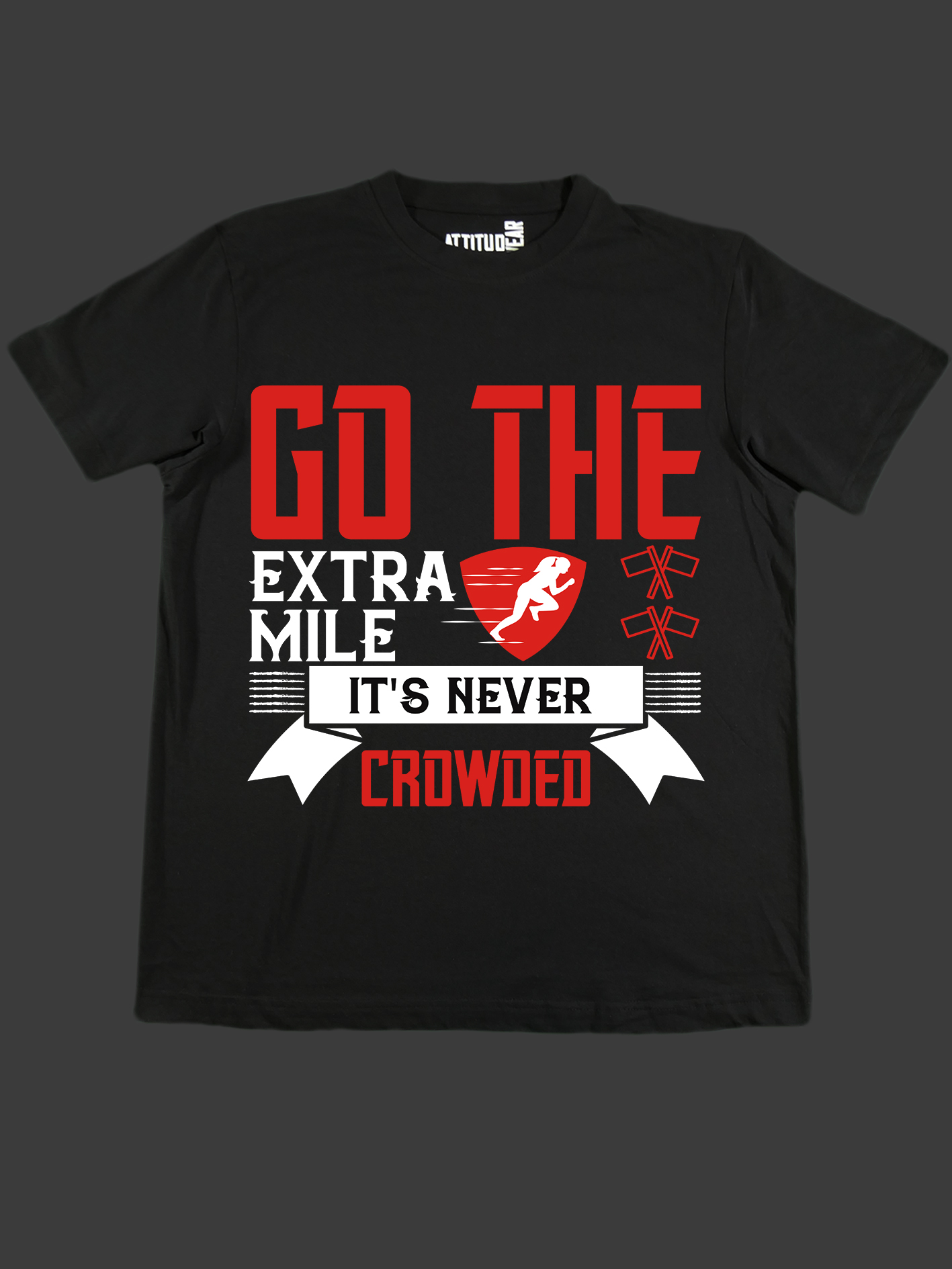 go extra mile fitness t-shirt