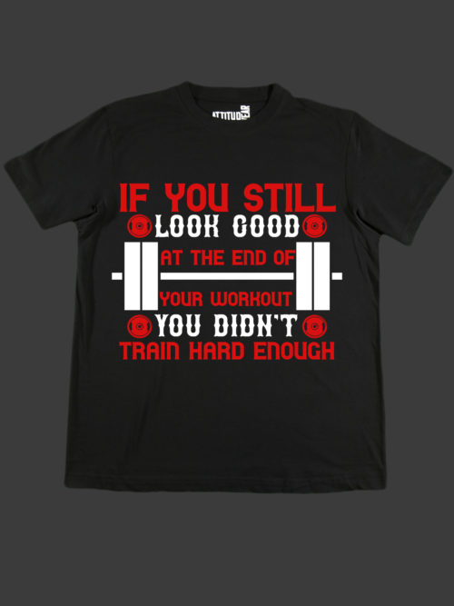 train hard fitness t-shirt