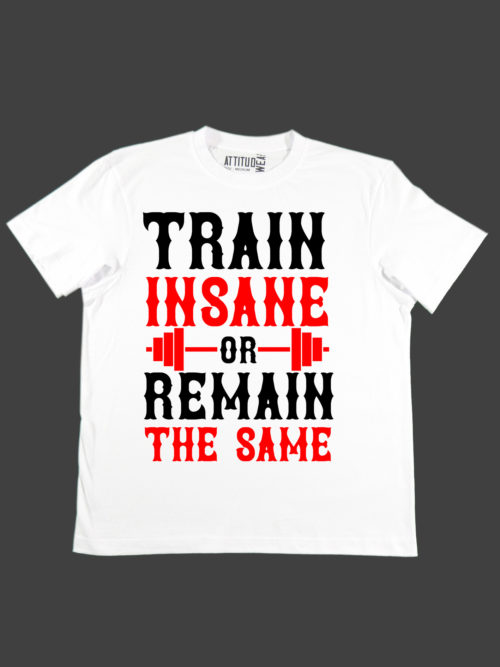 train insane fitness t-shirt